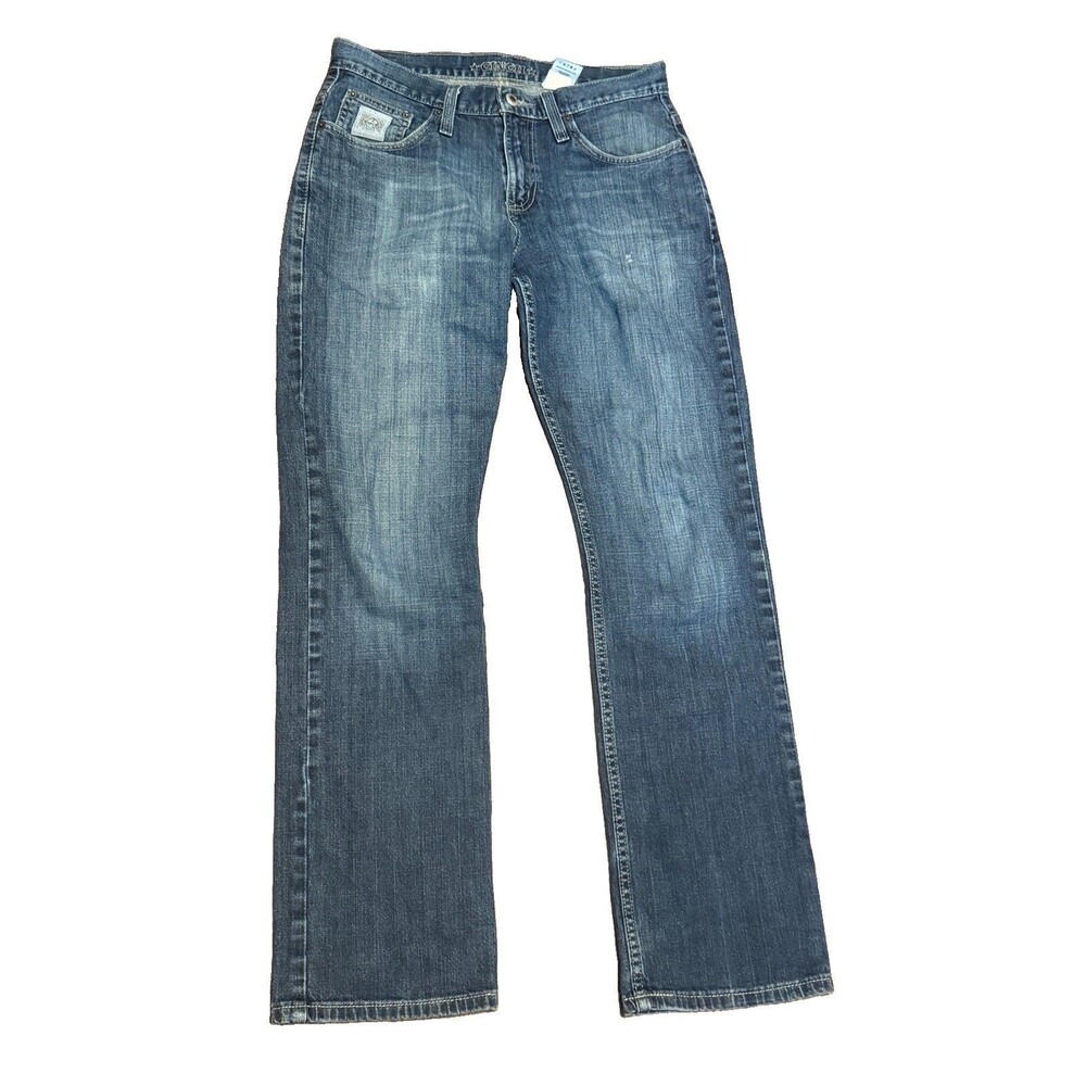 Cinch Men’s Medium Wash Straight Leg Jeans Size 29x31 MB98034007 Western Denim